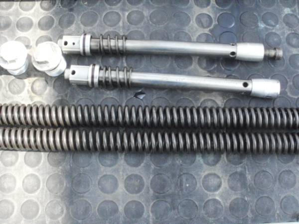 Z1 Z2 Z750RS 純正 フロントフォーク インナー部品 中古 希少