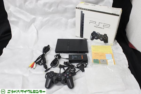 M■SONY ソニー■プレイステーション2■本体■SCPH-70000 CB■チャコールブラック■付属品完品■取説未開封■メモリーカード2個付き■