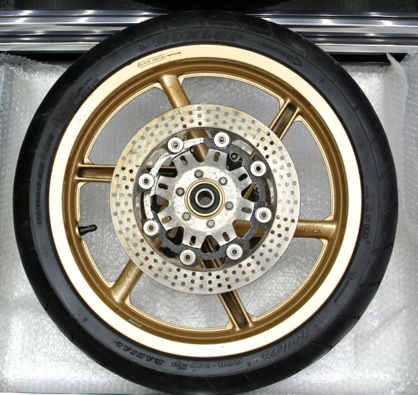NSR250R MC21 マグテック フロント ホイール 金マグ 17X3.00 検索 NSR