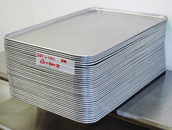 業務用 アルミシートパン 650×440×18 35枚セット 7167