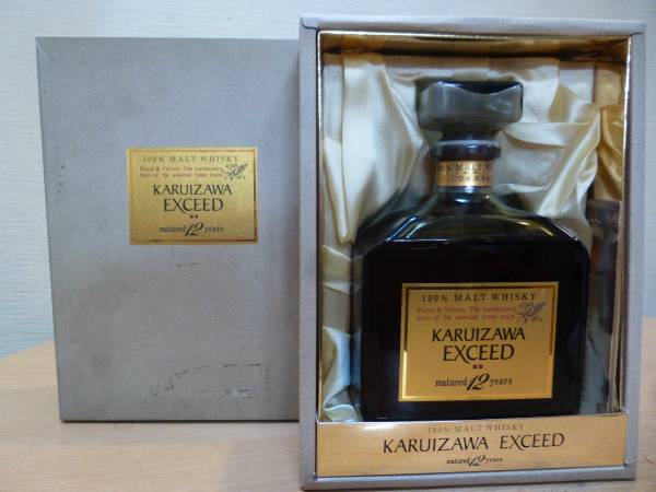軽井沢 12年 KARUIZAWA EXCEED 720ml エクシード ウイスキー 三楽 40