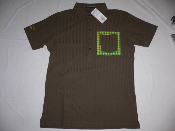 新品ダンスウィズドラゴン　ゴルフ半袖シャツ　3