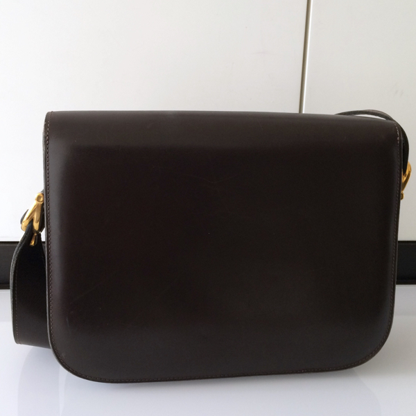 正規品】CELINE セリーヌ ヴィンテージ 馬車金具 レザー 正規品】CELINE セリーヌ ヴィンテージ 馬車金具 レザー