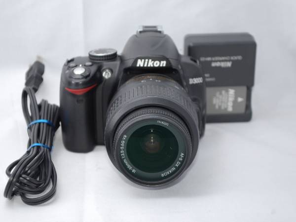 ★極上美品★Nikon ニコン D3000 /AF-S NIKKOR 18-55mm 5.6 G