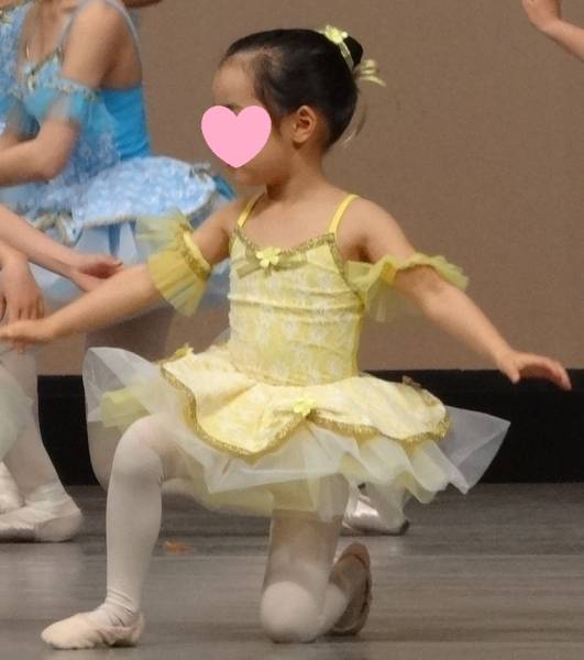 チャコット　キッズ　バレエ　レオタード　110cm_3