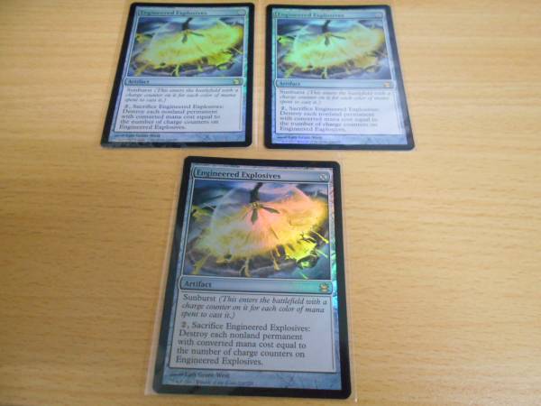 MTG Foil MMA 仕組まれた爆薬/Engineered Explosives 