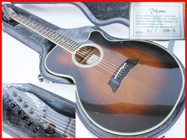 ○長淵モデル！ TAKAMINE タカミネ NPT-108-6 エレアコ ハードケース 
