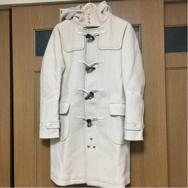 14AW SCYE BASICS ウールカシミヤ メルトン ダッフルコートジャケット