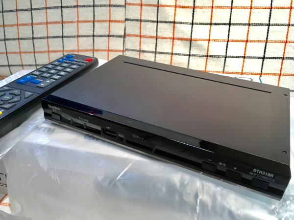 Uniden DTH310R 地上デジタルハイビジョンチューナー USB HDD録画対応