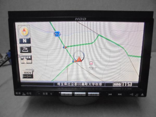日産純正OP HDDナビ NVA-HD7306AJ E11ノート ワンセグ/CD/AUX/iPod