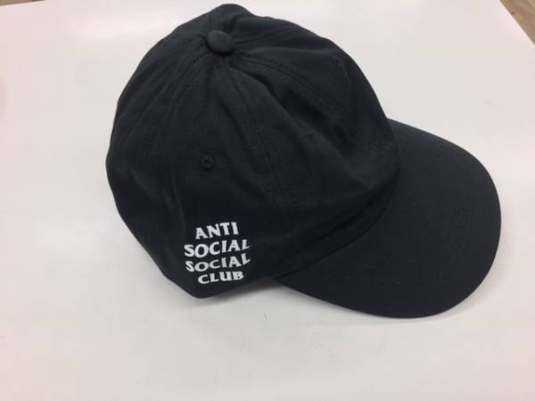 17ss ANTI SOCIAL SOCIAL CLUB WEIRD CAP - BLACK キャップ