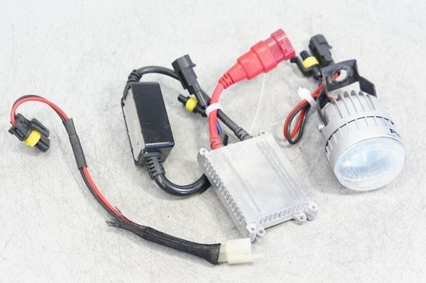 DトラッカーX☆社外 PIAA フォグライト/ヘッドライト HID付【検 KLX250-2 Fi モタード☆Ww46A