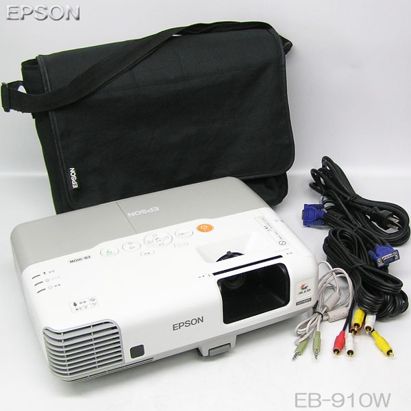 ■□EPSON 3200lm HDMI プロジェクター EB-910W ランプ272h/31h 推奨品
