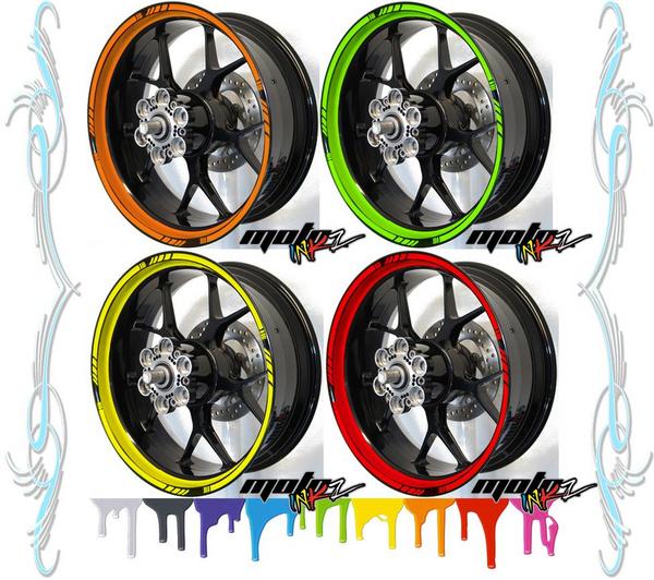 極太 リムステッカー ZX10R ZX6R ZX14R ZX12R ZX9R Z1000 Z800 GPZ