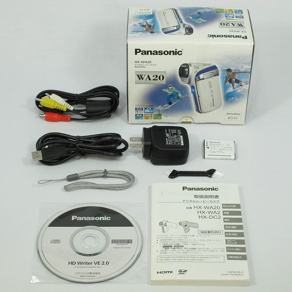 Panasonic HX-WA20-W (マリンホワイト/防水/SDXC) Panasonic HX-WA20