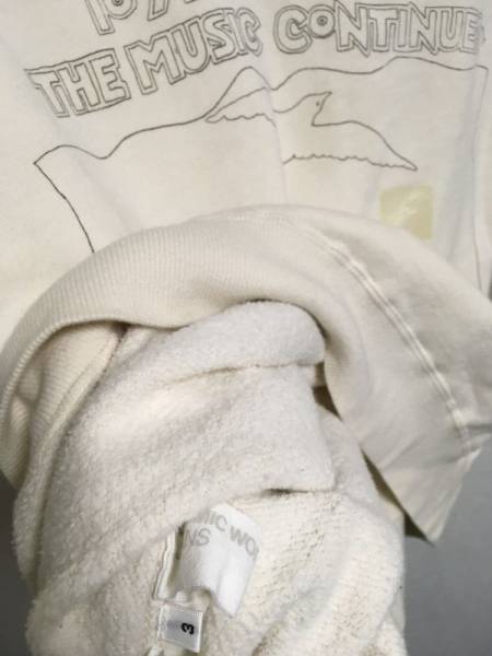 COSMIC WONDER - トレーナー VISION 箔プリントロゴ ⁄ Sweat WEARBleach STREET College コズミックワンダー 変形 Light Page 公式