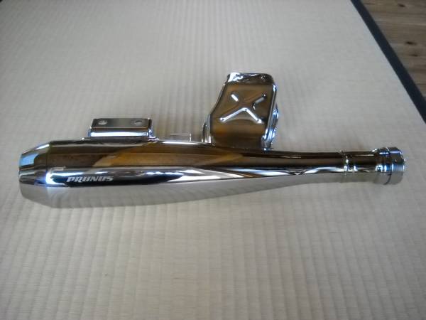 SR400 PRUNUS ショートマフラー Sr400 プラナスマフラー PRUNUS