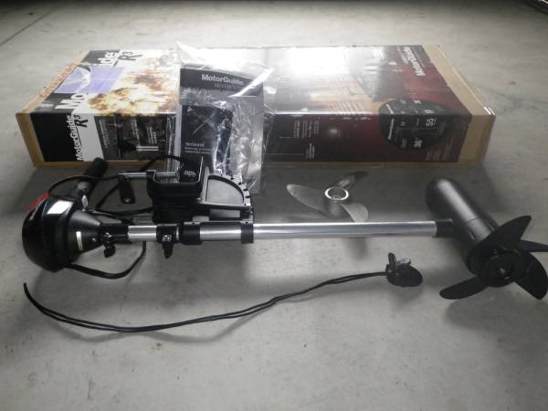 大得価，定番人気 MotorGuide モーターガイド R3 55ポンド 使用少 おまけ付