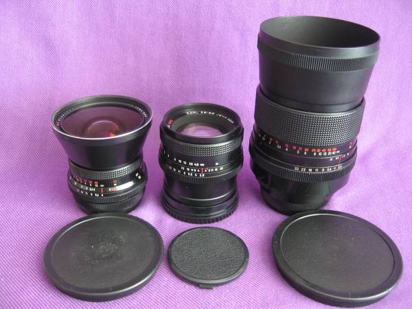 PENTACON six TL ペンタコンシックスPENTACON SIX用レンズ3本(中