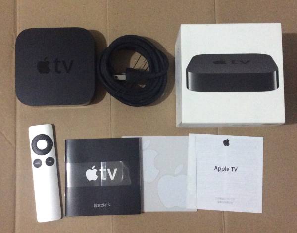 美品 ☆ Apple TV 第3世代 A1469 MD199J/A 付属品完備 ☆ AppleTV