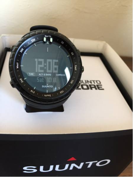 SUUNTO CORE スント コア オールブラック SUUNTO CORE ナイロン SUUNTO