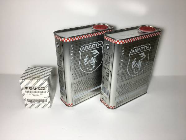 SELENIA ABARTH セレニア アバルト 10w-50 2L缶2本セット フィルター付き