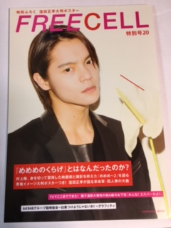 FREECELL 特別号20 窪田正孝 特別付録ポスター付