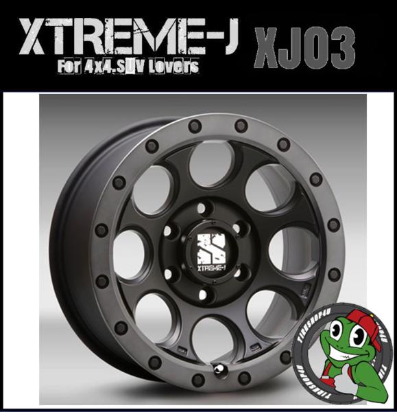 エクストリームJ XJ03 ジューク エクストレイル 17X7.5J 5/114.3