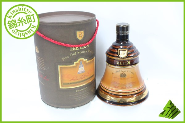 ◇注目! ベルズ 12年 750ml 43% スコッチ 陶器 箱付 GD
