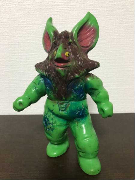 ウルトラセブン、イカルス星人、当時物 当時物 イカルス星人 ソフビ