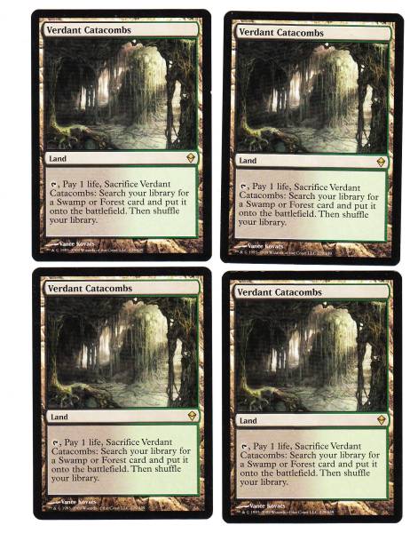 新緑の地下墓地/Verdant Catacombs 英語 Foil 新緑の地下墓地⁄Verdant