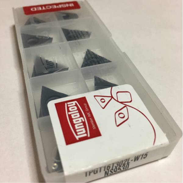 【新品】TPGT16T302L-W15 NS9530 TPGT32.50.5 L-W15 旋盤 内径 チップ タンガロイ_1