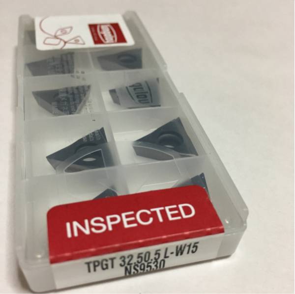 【新品】TPGT16T302L-W15 NS9530 TPGT32.50.5 L-W15 旋盤 内径 チップ タンガロイ_2