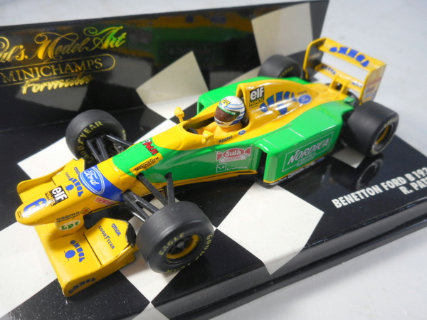 Benetton Ford eBay | 1⁄43 0 Patrese F1 Formula 1 B193B Minichamps
