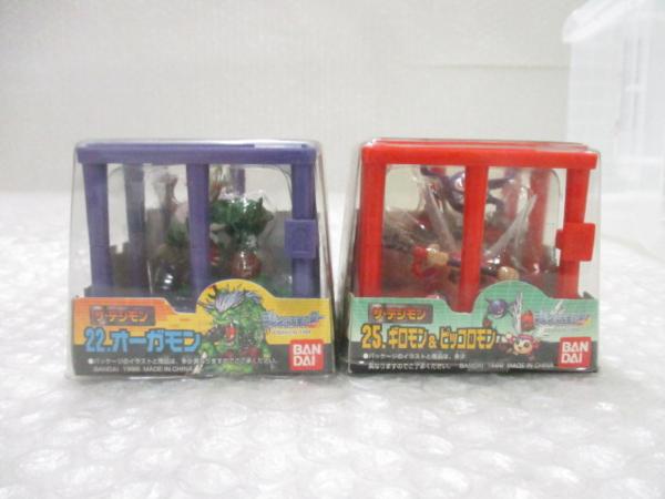 未開封 バンダイ ザ・デジモン 22.オーガモン,25.ギロモン&ピッコロ