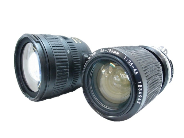 ジャンク Nikon ニコン レンズ 2点セット カメラ アイテム 趣味 撮影