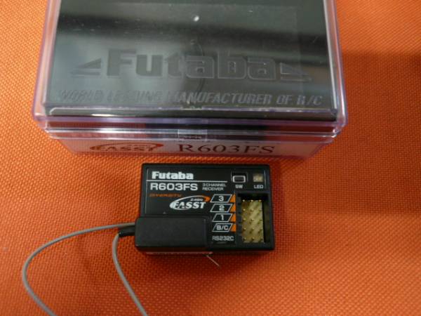 ＦＵＴＡＢＡ　フタバ R603FS 2.4GHz FASST 受信機　