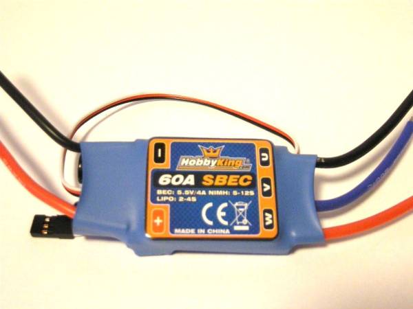 ホビーキング 60A-80A Esc アンプ 4A SBEC！