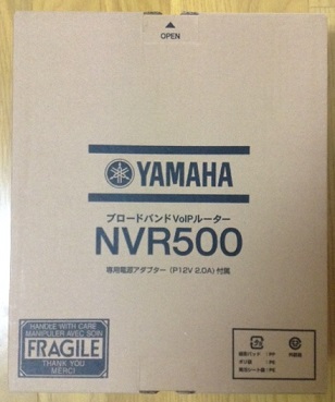 2026年最新Yahoo!オークション 7e73 必見! 未使用 現状品 YAMAHA 新品未使用 YAMAHA NVR500 ブロードバンド VoIPルーター