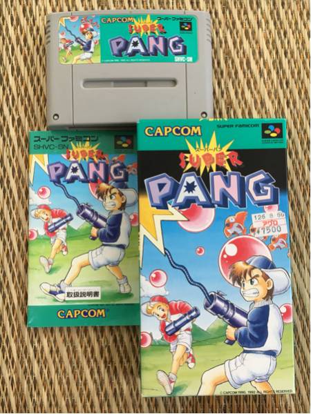 箱・説明書・カセット付☆スーパーパン☆中古☆カセット動作未確認_1