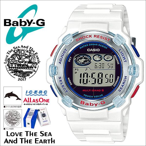 正規保証付き】限定品 カシオ ベビーG イルクジ BGR-3007K-7JR CASIO