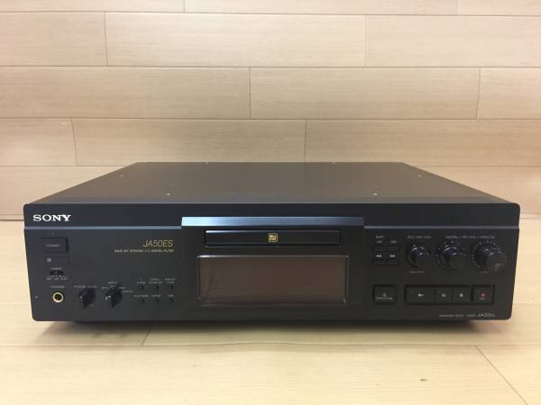 01-C466M【SONY/ソニー】MDプレーヤー MDデッキ MDS-JA50ES ジャンク