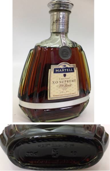 未開栓☆MARTELL マーテル【XO SUPREME】グリーンボトル☆古酒 食品