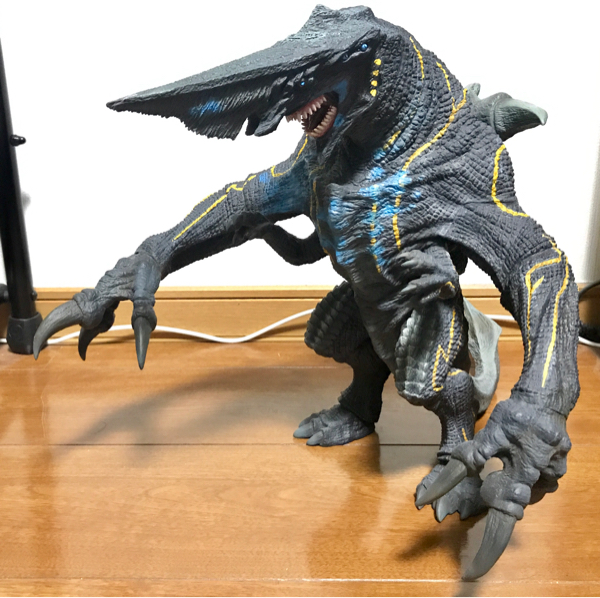 エクスプラス 大怪獣シリーズ 30cm パシフィック・リム ナイフヘッド 少年リック限定 美品！