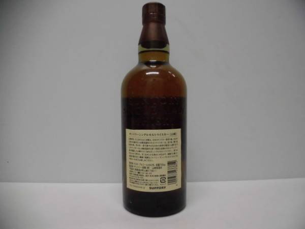 397/未開栓!! サントリー シングルモルトウイスキー 山崎 43％ 700ml