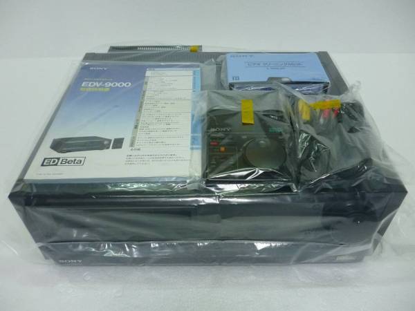 使用少・付属品有 SONY ED BETA EDV-9000 ソニーEDベータHi-Fiビデオデッキ