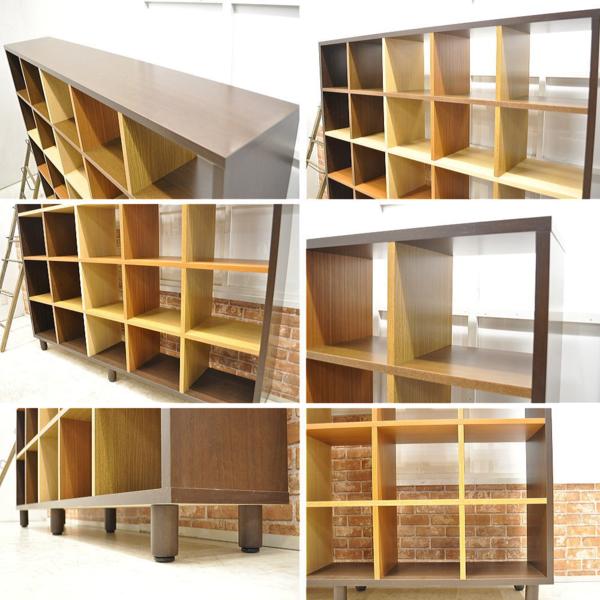 SL20JWQ*【美品未使用】北欧スタイル国産オープンラック1円展示品大量収納壁面収納パーテーションラック本棚書棚限界価格赤字覚悟お買得