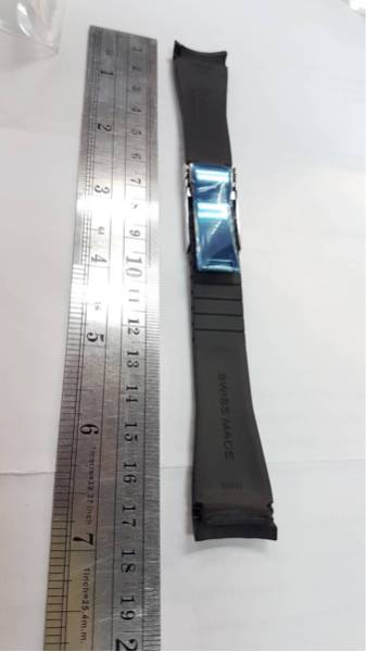 新品未使用 ROLEX ロレックス ラバーベルト バックル付き 社外品 ブラック