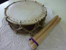 和太鼓２８ｃｍ中古　バチ付き（おまけ）