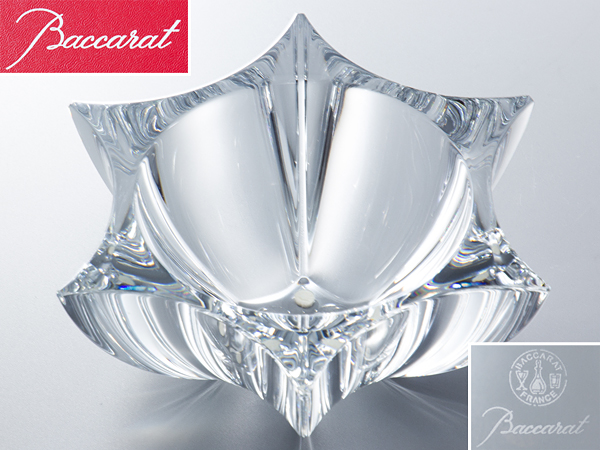 バカラ　カランボール　ボウル 五】バカラ Baccarat カランボール ボウル 径25cm 共箱(バカラ)｜売買